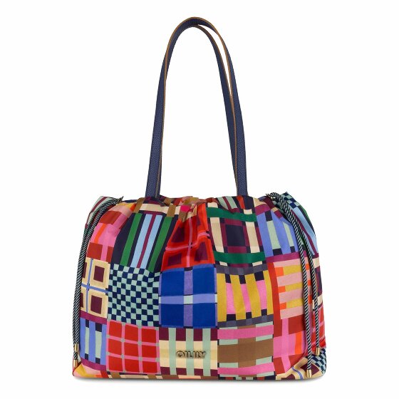 Oilily Tartan Tape Skar Borsa shopper 36 cm