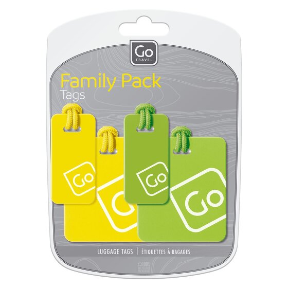 Go Travel Set di etichette con indirizzo 4 pezzi.