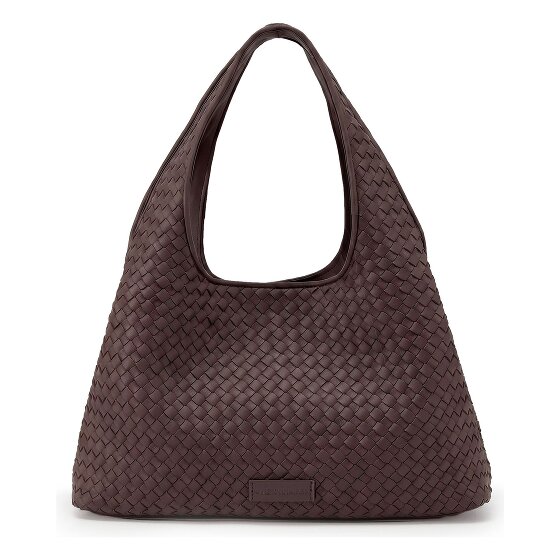 LES VISIONNAIRES Paz Weave Silky Borsa a spalla Vera Pelle 42 cm