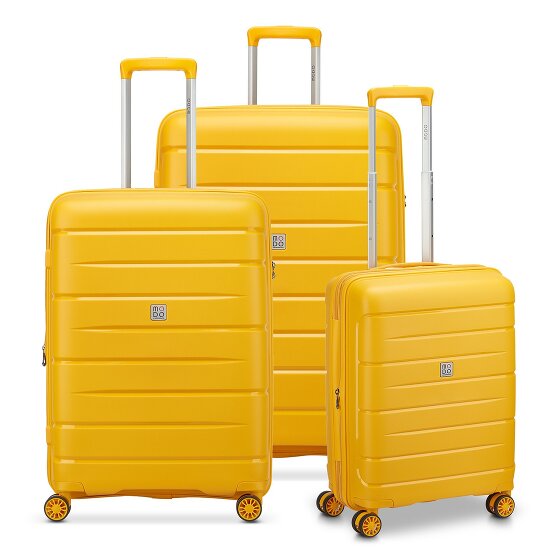 MODO by Roncato Starlight 3.0 4 ruote Set di valigie 3 pezzi con piega di espansione