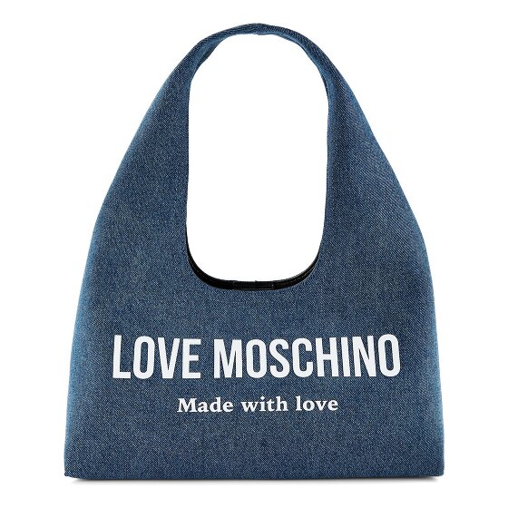 Love Moschino Denim Signature Love Borsa a tracolla 34 cm
