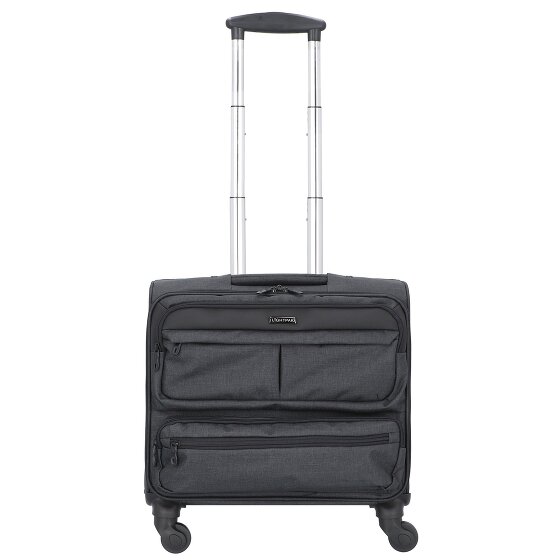 Lightpak Ronney Trolley business a 4 ruote Scomparto per laptop da 45 cm Lightpak Ronney Trolley business a 4 ruote Scomparto per laptop da 45 cm