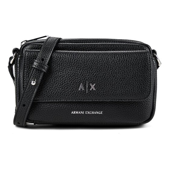 Armani Exchange Nicole Mini Borsa Borsa a tracolla Vera Pelle 18 cm