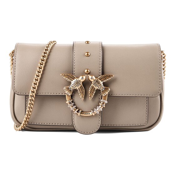 PINKO Love Pocket Borsa a tracolla Vera Pelle 20 cm