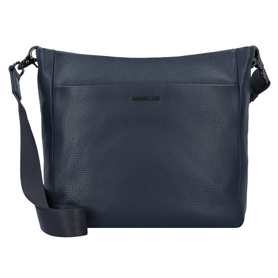 Mandarina Duck Mellow Leather Borsa a tracolla Vera Pelle 30 cm
