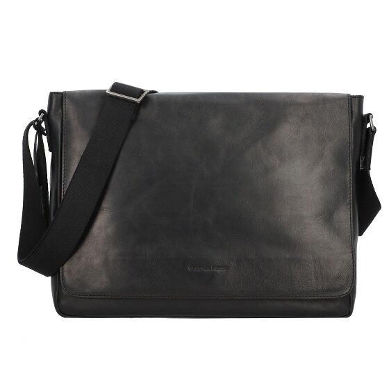 Greenburry Pure Black Messaggero Pelle 37 cm