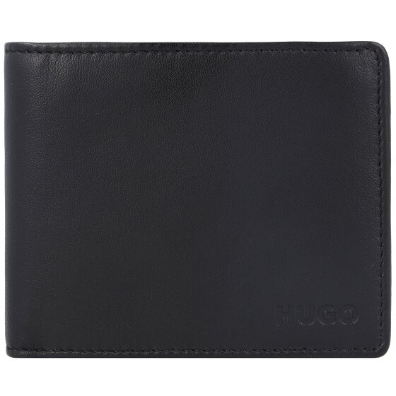 Hugo Portafoglio Trifold Subway in pelle 11 cm