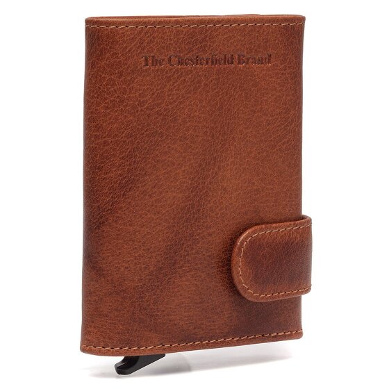 The Chesterfield Brand Portland Custodia per carta di credito Protezione RFID Pelle 7 cm