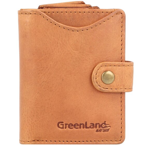 Greenland Nature Custodia per carte di credito Nature in pelle 8 cm