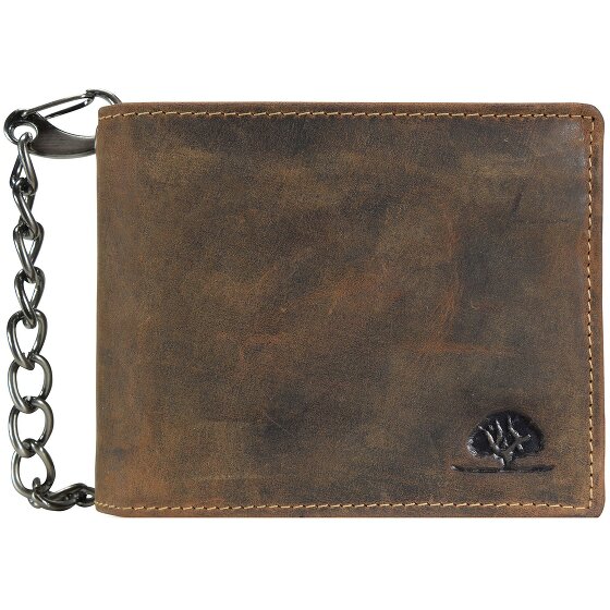 Greenburry Portafoglio vintage in pelle 12 cm