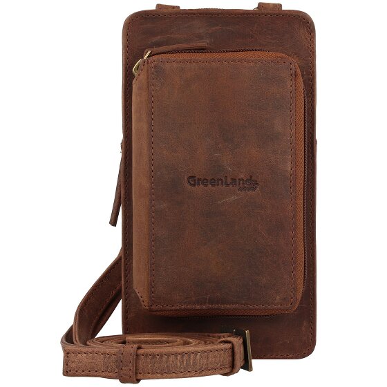 Greenland Nature Montenegro Borsa portacellulare in pelle 22 cm