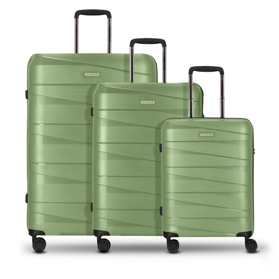 Redolz Essentials 10 3-SET 4 ruote Set di valigie 3 pezzi