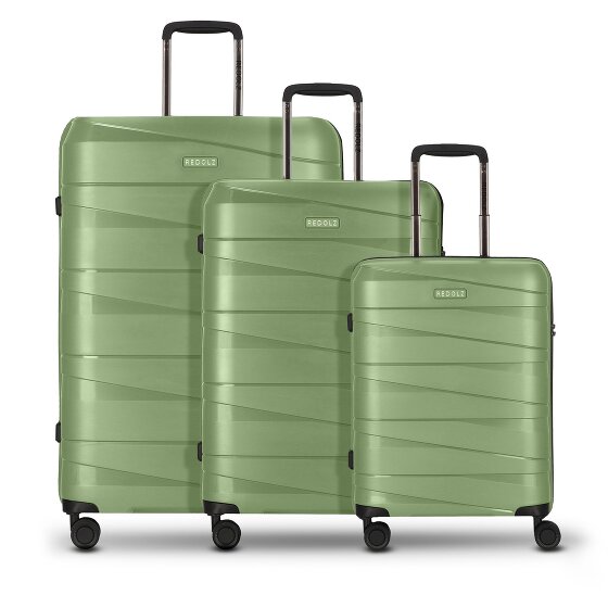 Redolz Essentials 10 3-SET 4 ruote Set di valigie 3 pezzi