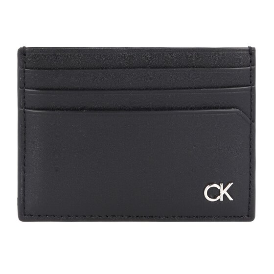 Calvin Klein Metal CK Custodia per carta di credito Pelle 10 cm