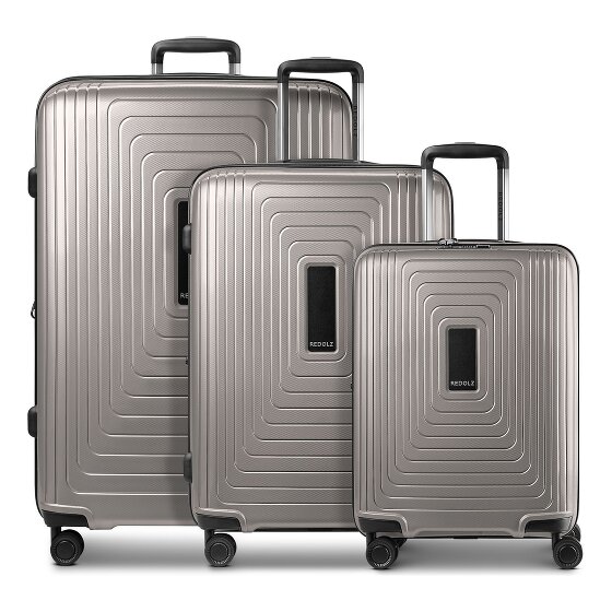 Redolz Essentials 14 4 ruote Set di valigie 3 pezzi espandibile