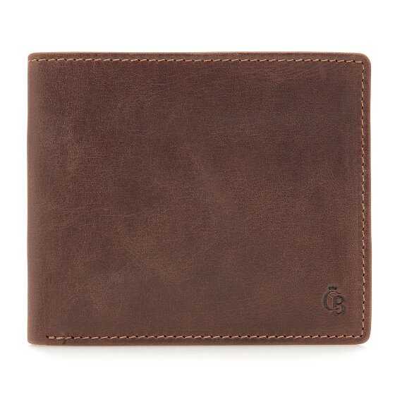 Castelijn & Beerens Portafoglio Protezione RFID Vera Pelle 11.5 cm