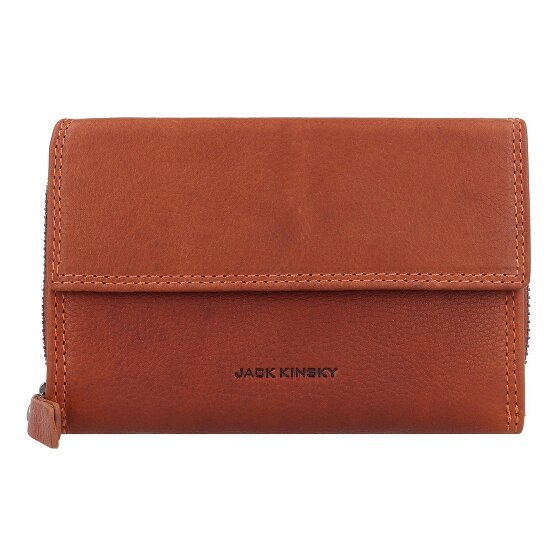 Jack Kinsky Portafoglio Protezione RFID Pelle 13.5 cm