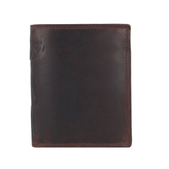 Jack Kinsky Monterey Portafoglio Protezione RFID Pelle 10.5 cm