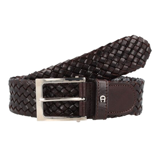 AIGNER Cintura business in pelle intrecciata