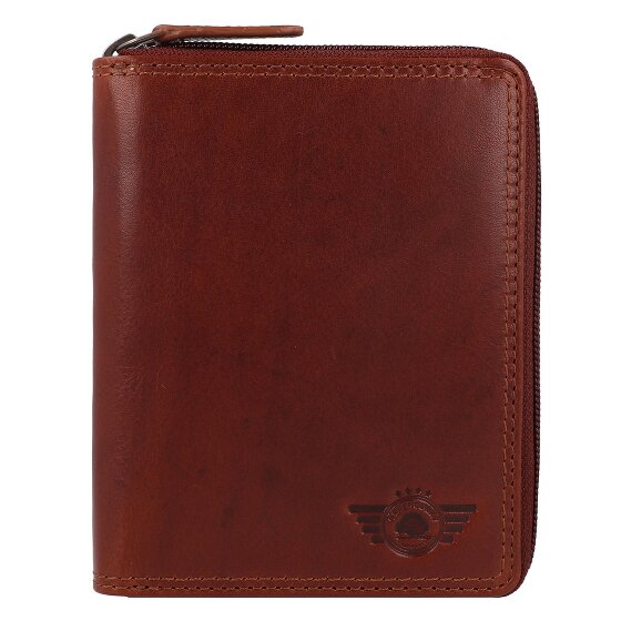 Greenburry Vintage Portafoglio Protezione RFID Pelle 12.5 cm