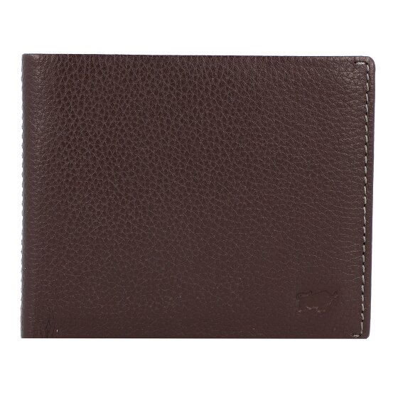 Braun Büffel Portafoglio Prato RFID in pelle 11 cm