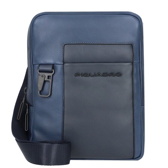 Piquadro Finn Borsa a tracolla Vera Pelle 18 cm