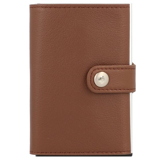 Samsonite Custodia per carte di credito Alu Fit RFID in pelle 6,5 cm