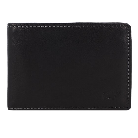 Braun Büffel Arezzo Portafoglio Protezione RFID Pelle 10.5 cm