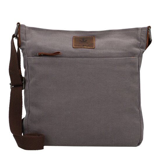 Greenburry Borsa a tracolla in canapa vintage 29 cm