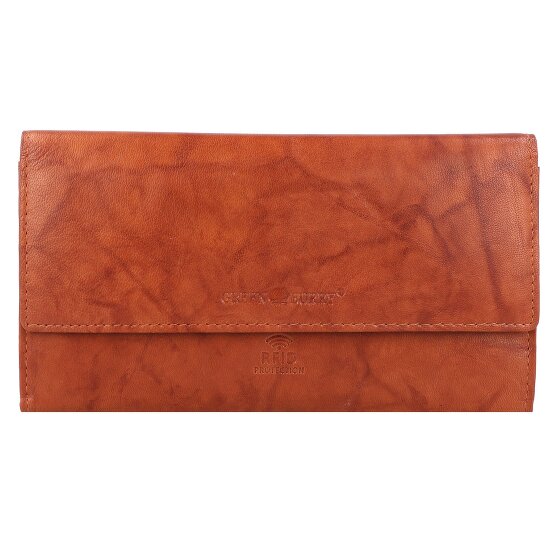 Greenburry Portafoglio Basic RFID in pelle 19 cm