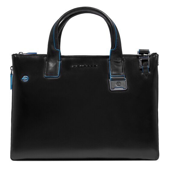 Piquadro Blue Square Borsa shopper Pelle 38 cm Scomparto per laptop con piega di espansione