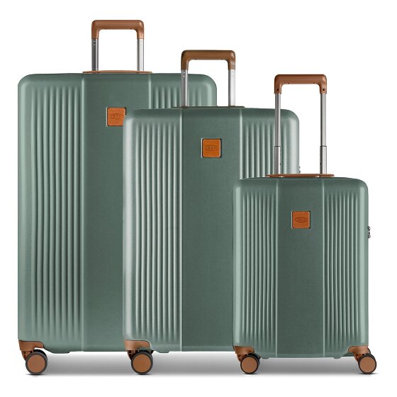 Bric's Ferrara 4 ruote Set di valigie 3 pezzi espandibile