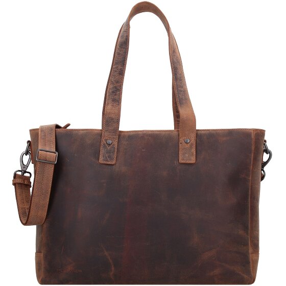 Plevier Borsa shopper in pelle 41 cm scomparto per laptop