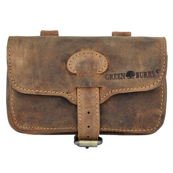 Greenburry Marsupio militare vintage in pelle 16 cm