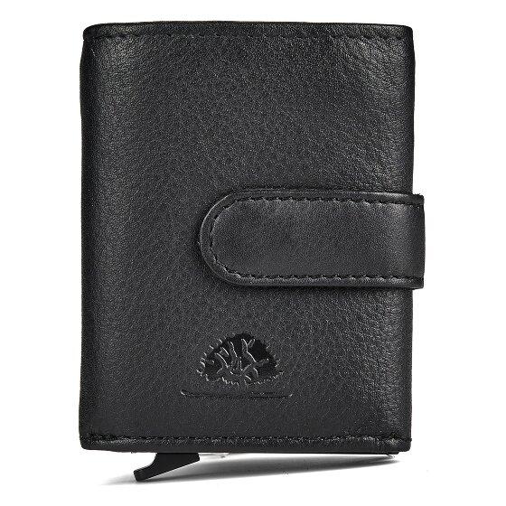 Greenburry Vintage Portafoglio Protezione RFID Vera Pelle 10 cm