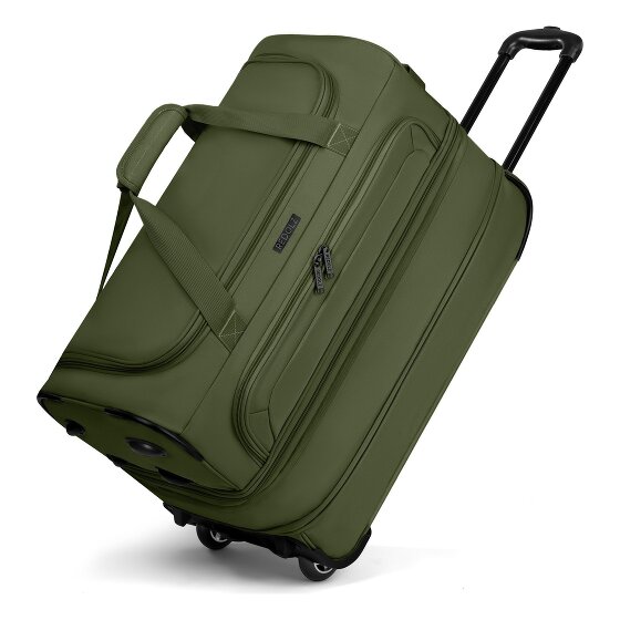 Redolz Duffle Essentials Borsa da viaggio a 2 ruote 55 cm M con patta di espansione