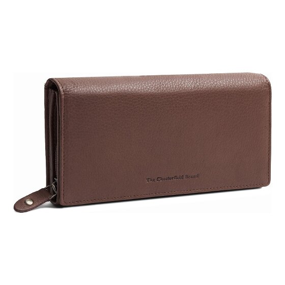 The Chesterfield Brand Valetta Portafoglio Protezione RFID Vera Pelle 18 cm
