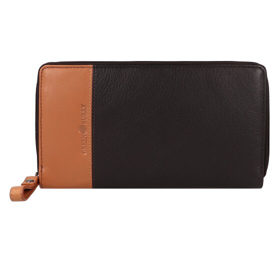 Greenburry Nappa Portafoglio Protezione RFID Pelle 19.5 cm