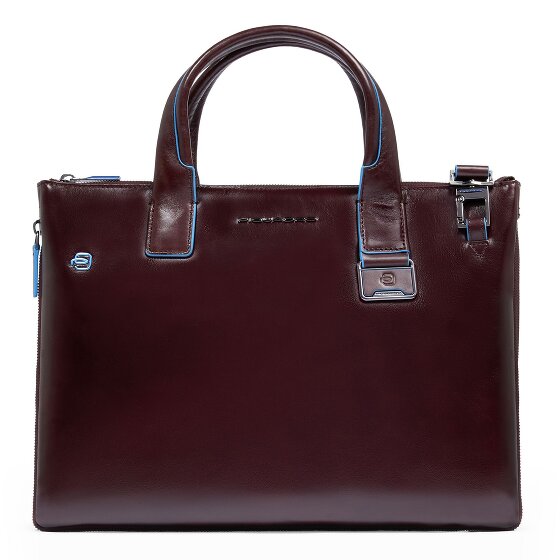 Piquadro Blue Square Borsa shopper Pelle 38 cm Scomparto per laptop con piega di espansione