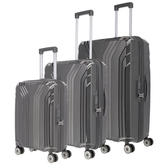 Travelite Set di valigie Elvaa 4 rotoli 3 pz.