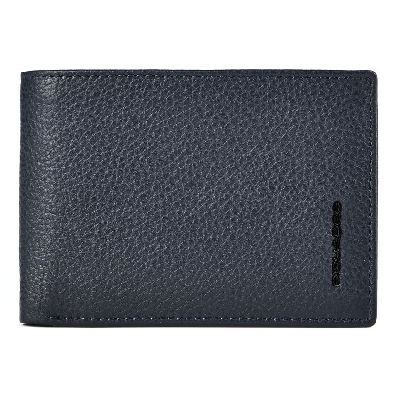 Piquadro Portafoglio Protezione RFID Vera Pelle 13 cm