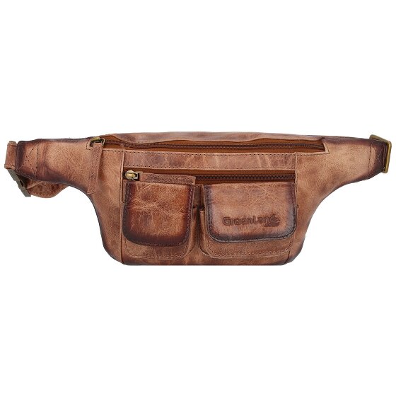 Greenland Nature Mascu & Line Marsupio RFID in pelle 21 cm