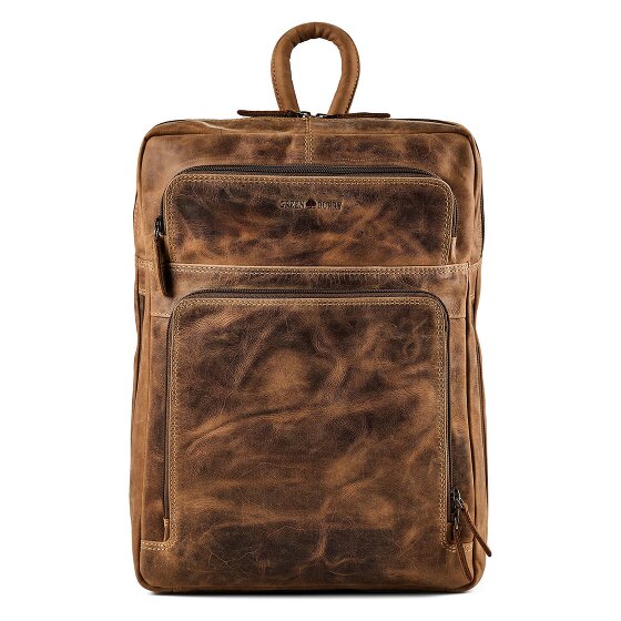 Greenburry Vintage Zaino da giorno Pelle 44 cm Scomparto per laptop