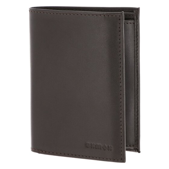 oxmox Leather Portafoglio Protezione RFID Vera Pelle 10 cm