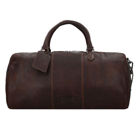 Jack Kinsky Porto 4 Borsa da viaggio Weekender Pelle 55 cm