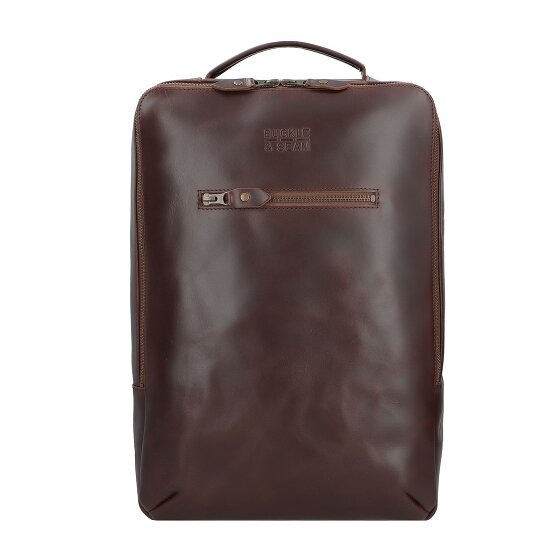 Buckle & Seam Zaino Leon in pelle 41 cm Scomparto per computer portatile