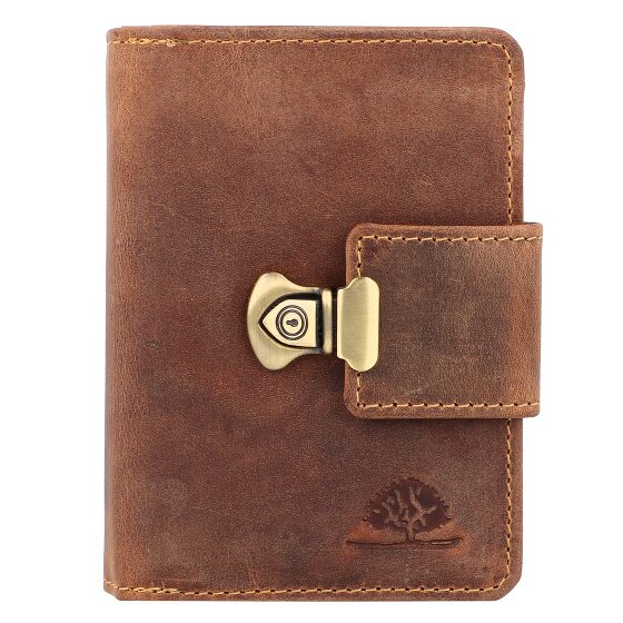 Greenburry Portafoglio vintage in pelle 12,5 cm