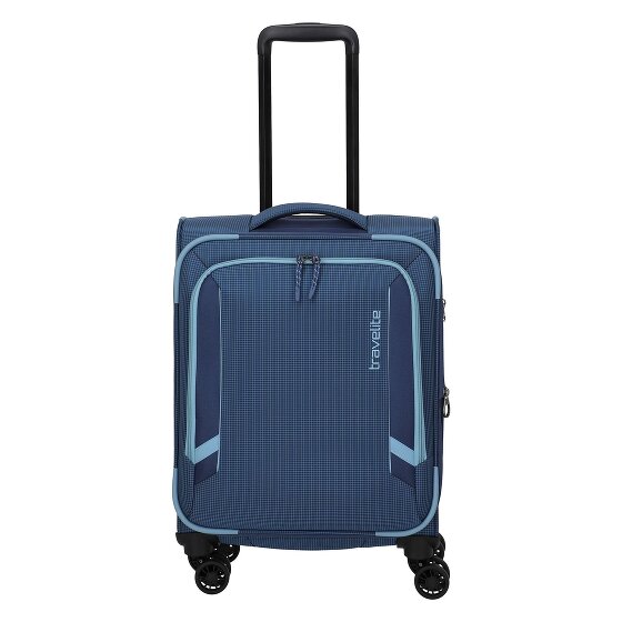 Travelite Corsiica 4 ruote Carrello della cabina S 55 cm con piega di espansione