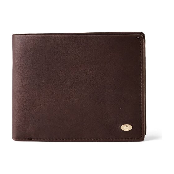 Esquire Chicago Portafoglio Protezione RFID Pelle 12 cm