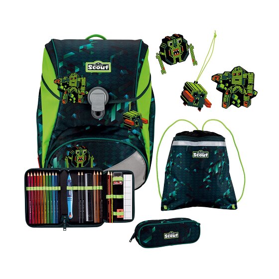 Scout Alpha Set di borse per la scuola 4 pezzi